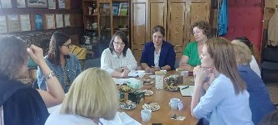 Встреча с представителями фонда Тимченко в рамках федерального мониторинга.