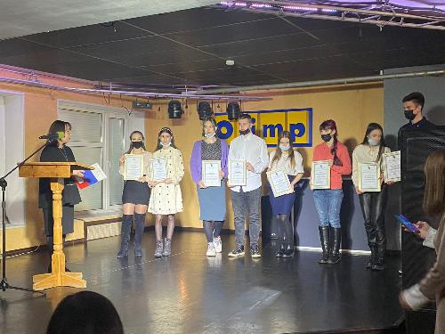 25 января в Молодежном клубе Олимп прошло ежегодное награждение лучших студентов