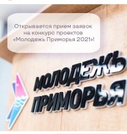 Открывается прием заявок на конкурс проектов «Молодежь Приморья 2021»!⚡️