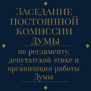 23 ноября 2023 состоялось заседание комиссии по регламенту, депутатской этике и организации работы Думы