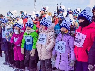 Торжественное открытие 42-ой Всероссийской массовой лыжной гонки "Лыжня России - 2024" 